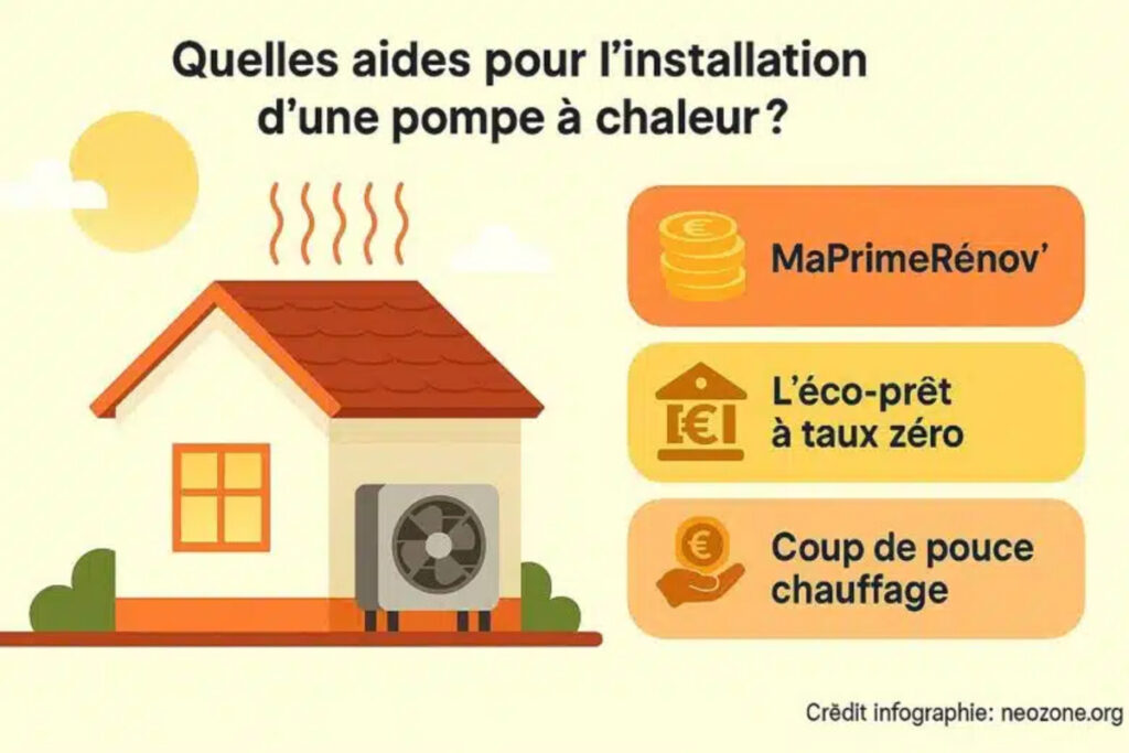 Aides pour pompes à chaleur