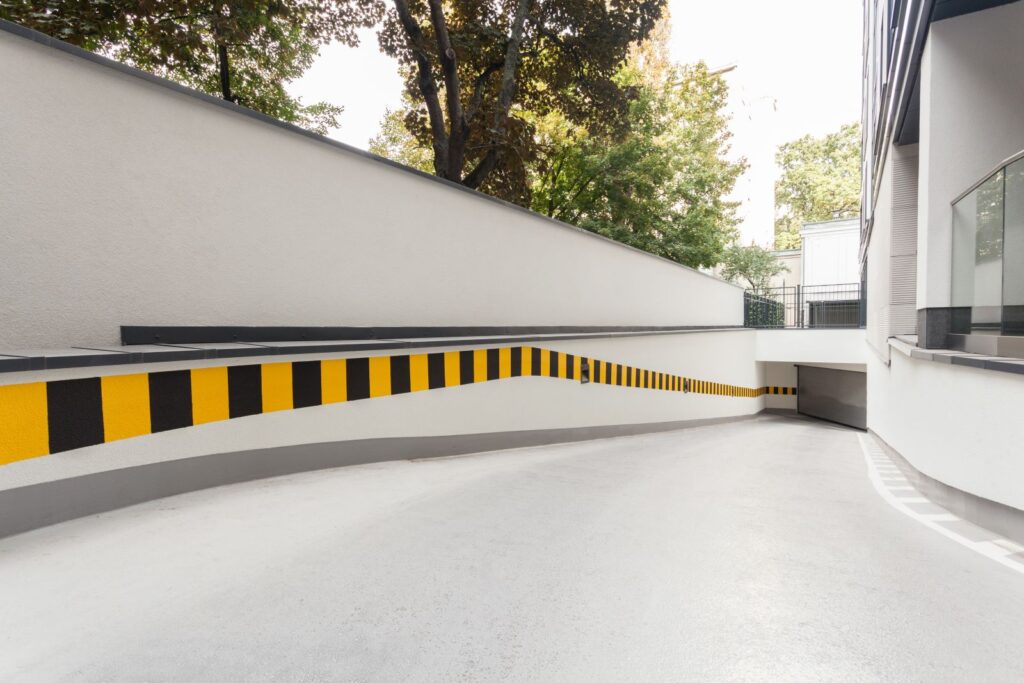 refaire descente garage maison